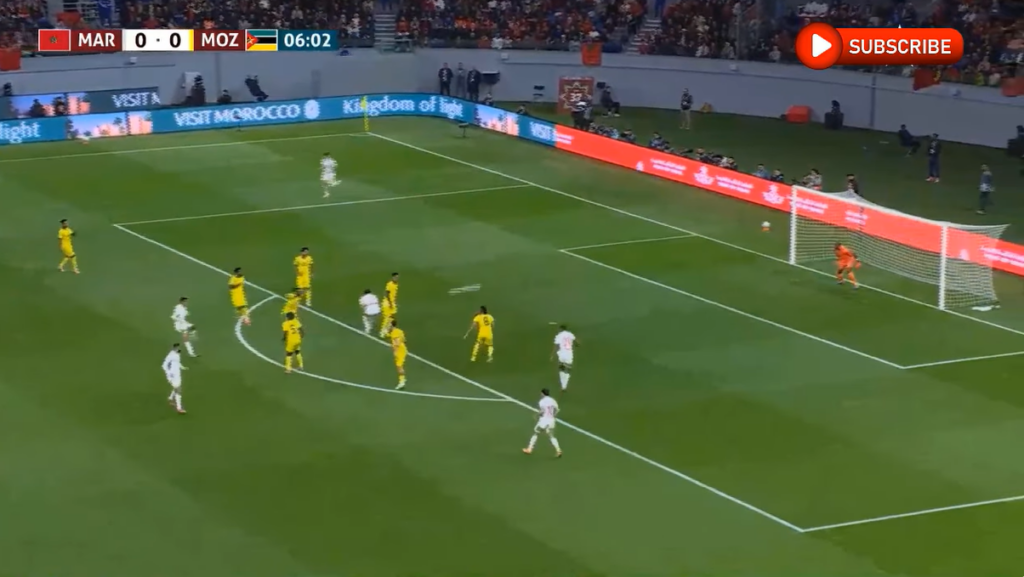 Βίντεο: Γκολάρα ο Ουναχί στη νίκη του Μαρόκου επί της Μοζαμβίκης