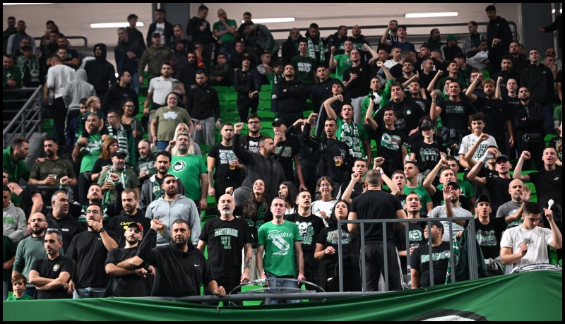 Υψηλή προσέλευση στο Telekom Center Athens για το Παναθηναϊκός-Άρης