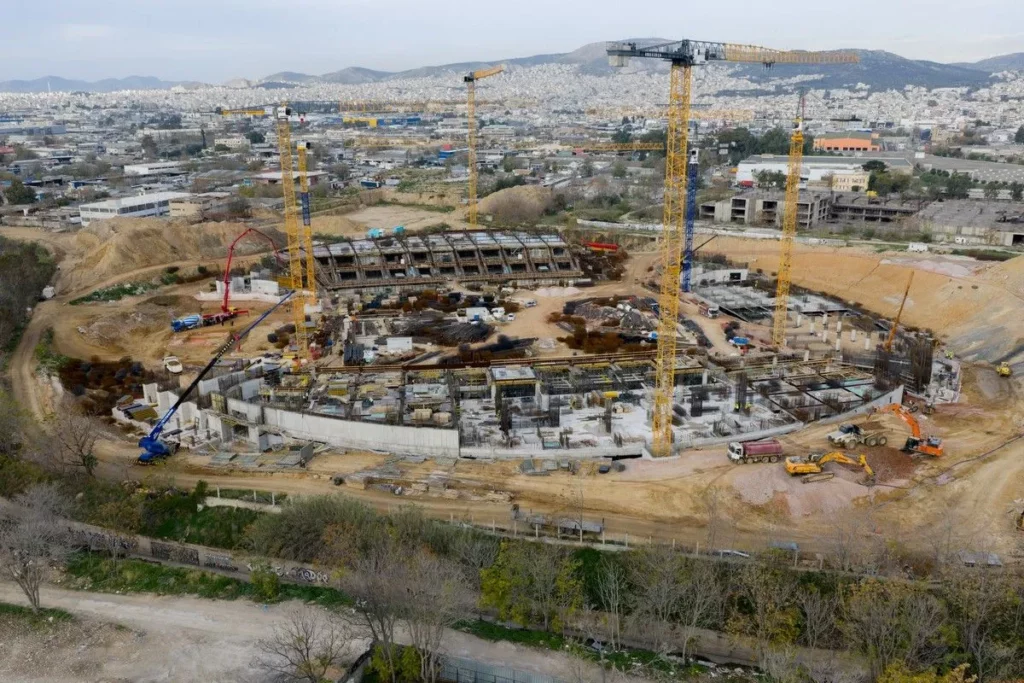 Νέο γήπεδο του Παναθηναϊκού: Εντυπωσιακά πλάνα με video από drone