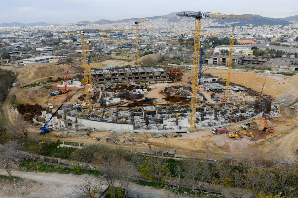 Νέο γήπεδο του Παναθηναϊκού: Εντυπωσιακά πλάνα με video από drone