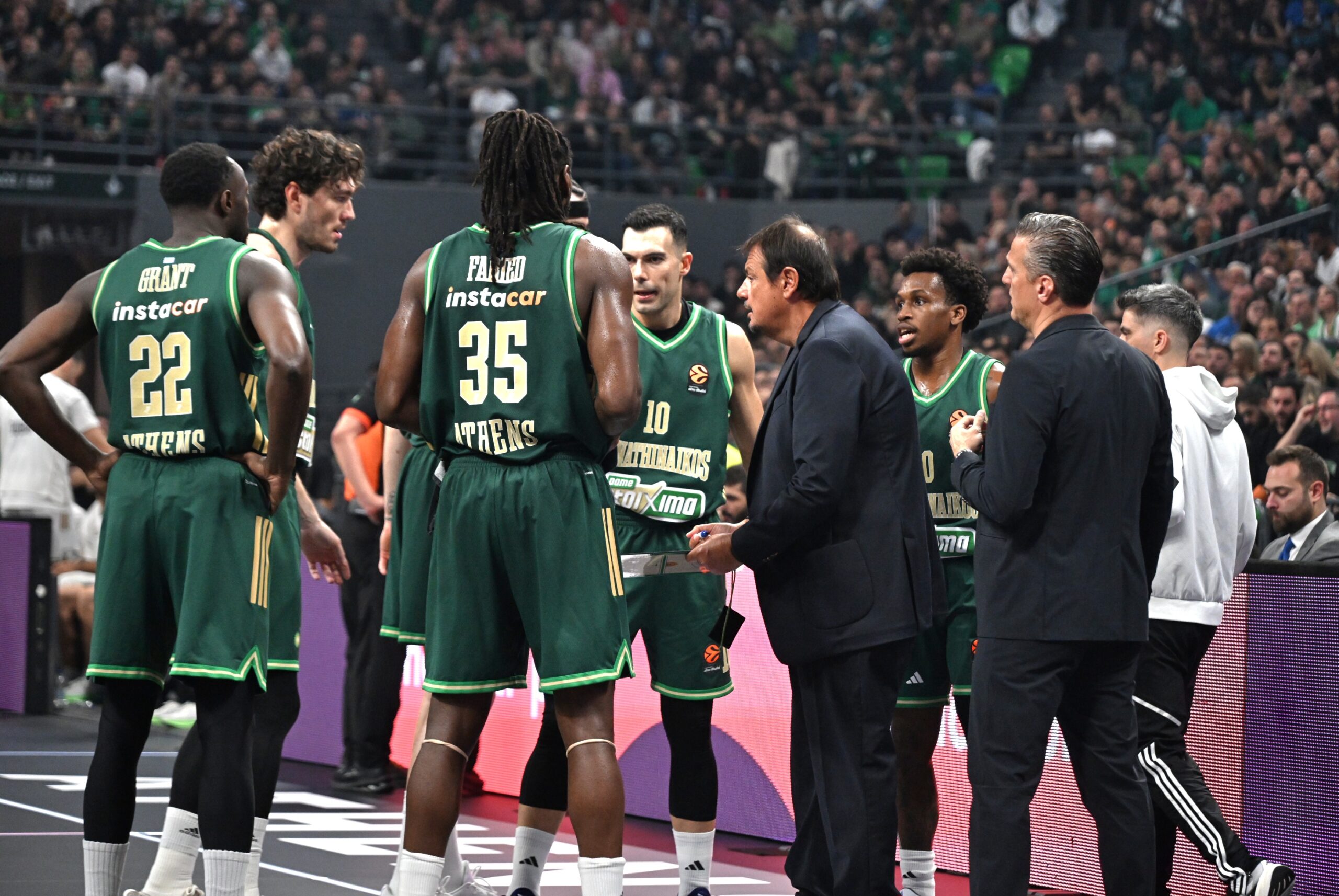 Παναθηναϊκός-Ντουμπάι BC 45-48: Οι πόντοι των παικτών στο ημίχρονο