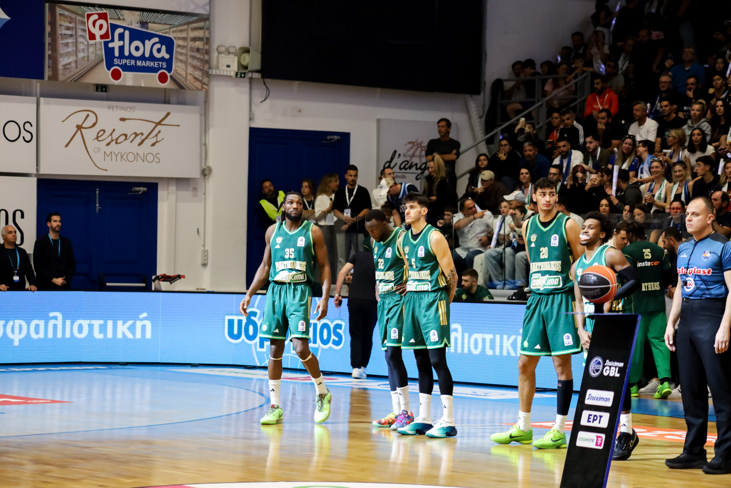 Μύκονος - Παναθηναϊκός 65-78: Οι πόντοι των παικτών του Τριφυλλιού