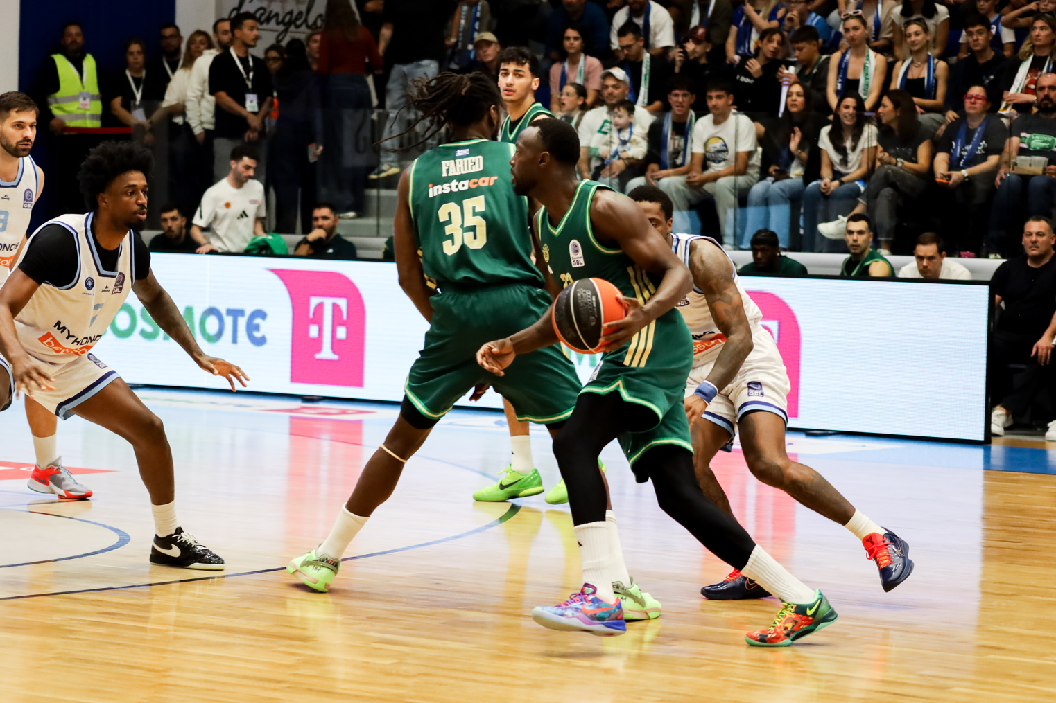 Μύκονος - Παναθηναϊκός 65-78: Τα highlights (vid)