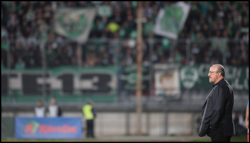 Πανσερραϊκός - Παναθηναϊκός: Συνθήματα κατά του Γιάννη Αλαφούζου στη λήξη του αγώνα