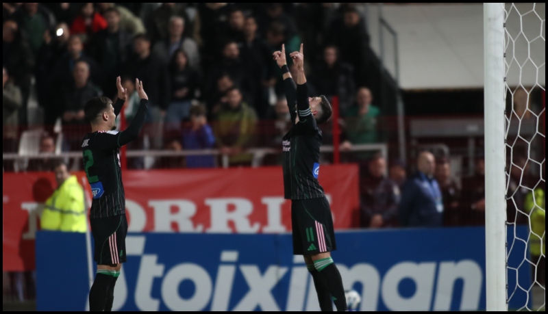 Παναθηναϊκός: Ο Μπακασέτας... έσπασε την κατάρα - Ο χαρακτηριστικός πανηγυρισμός του