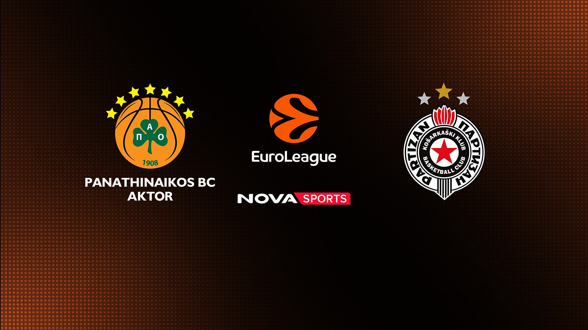 Πού θα δείτε Παναθηναϊκός – Παρτίζαν: Τι ώρα παίζουν σήμερα - Το κανάλι 25/11