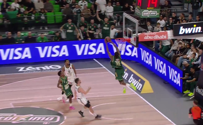 Παναθηναϊκός - Παρτιζάν: Ύψωσε ο Σορτς, κάρφωσε ο Φαρίντ (vid)