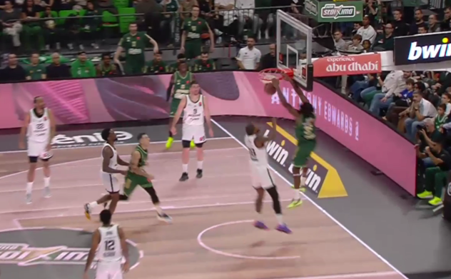 Παναθηναϊκός - Παρτιζάν: Η άψογη συνεργασία Σλούκα - Φαρίντ (vid)