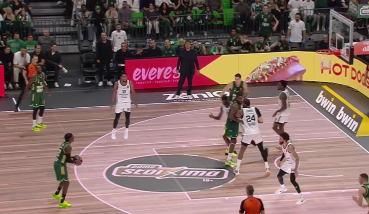 Παναθηναϊκός - Παρτιζάν: Προσπέρασμα με ελεύθερο τρίποντο Ναν (vid)