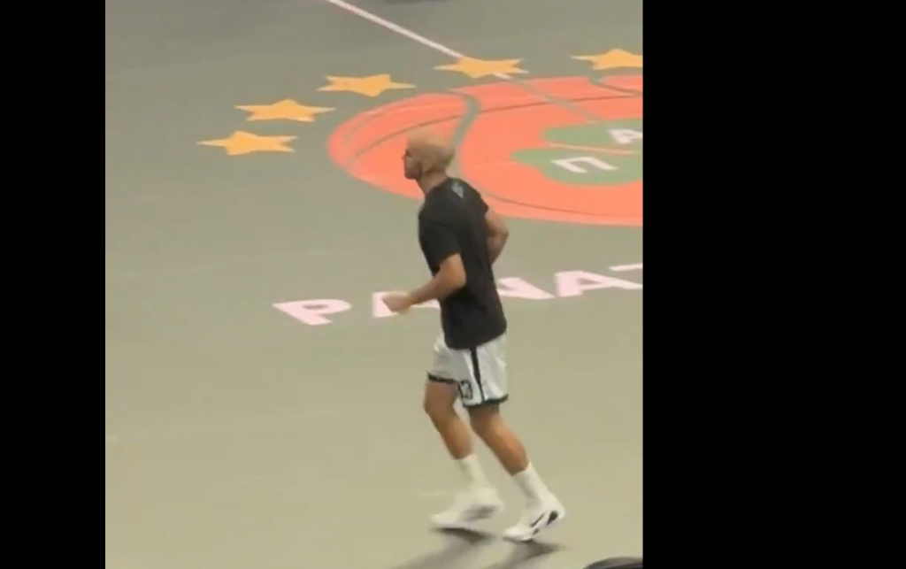 Η είσοδος του Καλάθη στο ΟΑΚΑ και η αντίδραση του κόσμου!