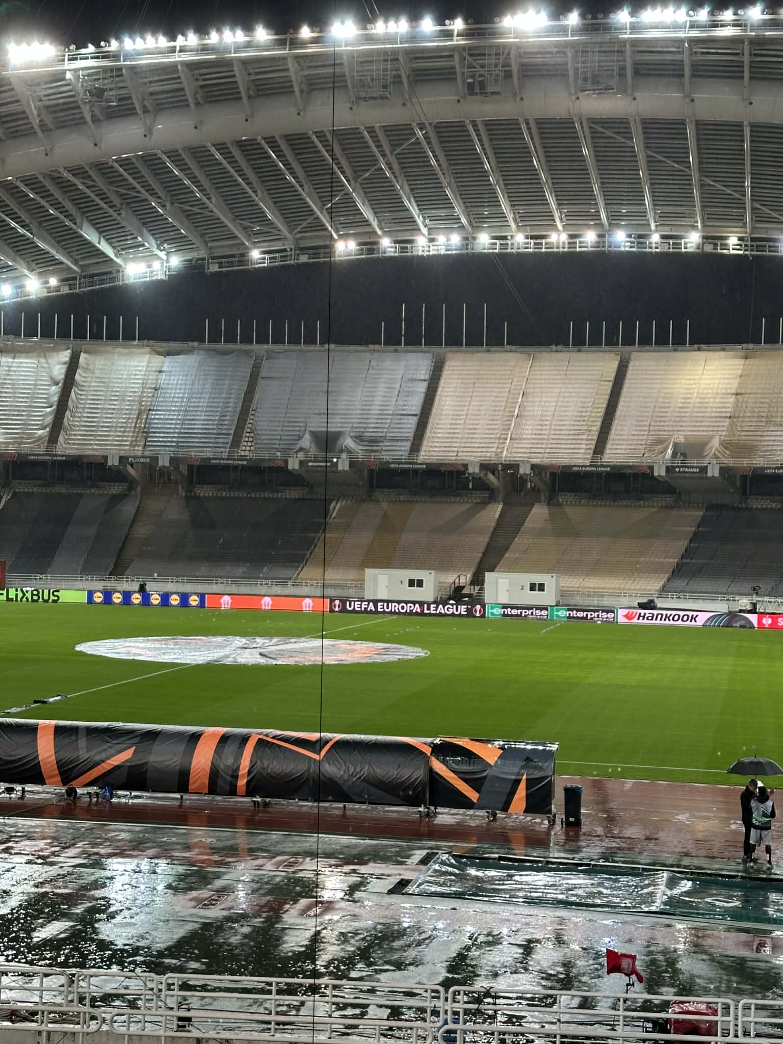 Παναθηναϊκός - Στουρμ Γκρατς: Χωρίς... γερανό στο ΟΑΚΑ - Οι πρώτες εικόνες (pics)