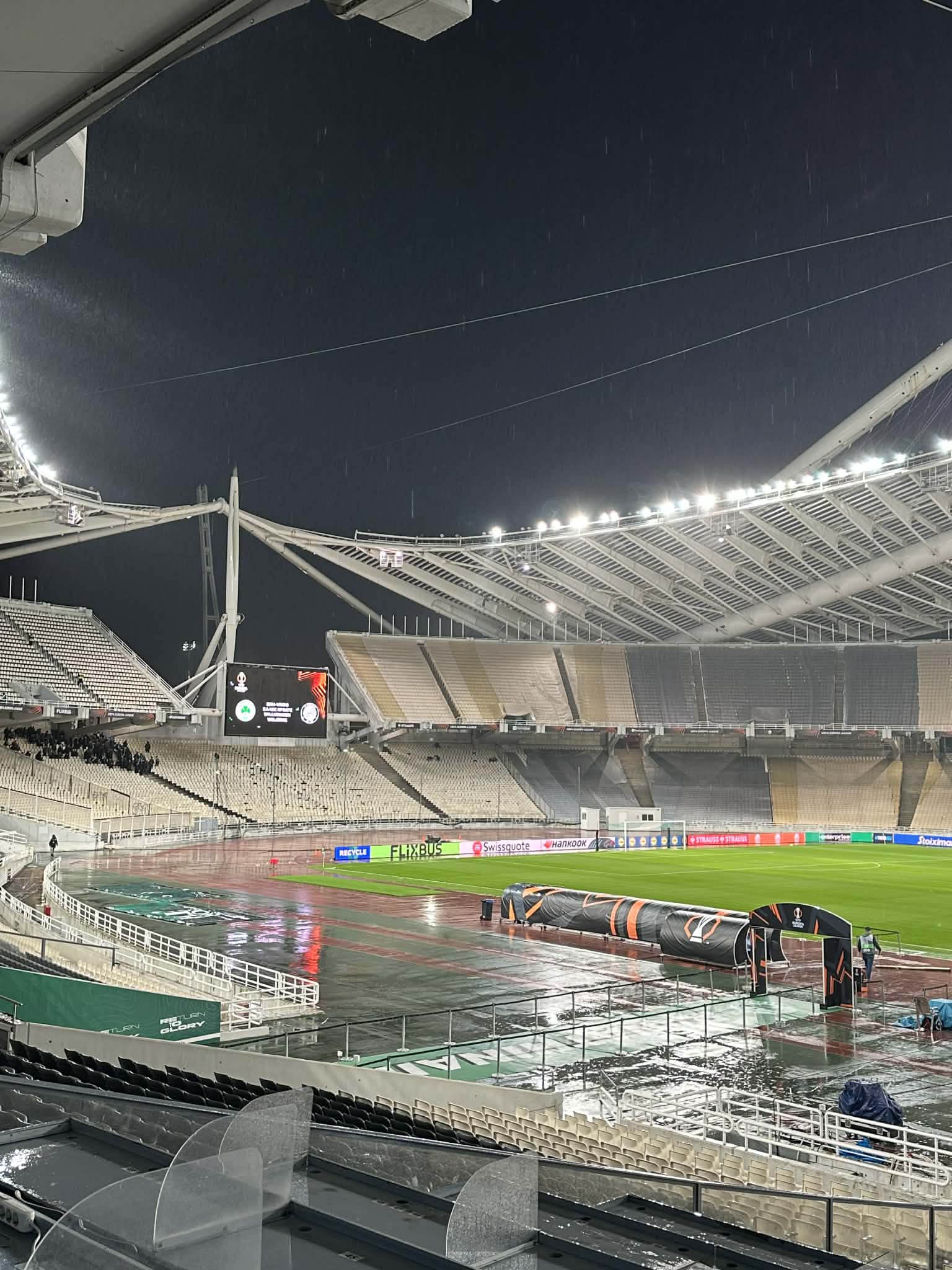 Παναθηναϊκός - Στουρμ Γκρατς: Χωρίς... γερανό στο ΟΑΚΑ - Οι πρώτες εικόνες (pics)