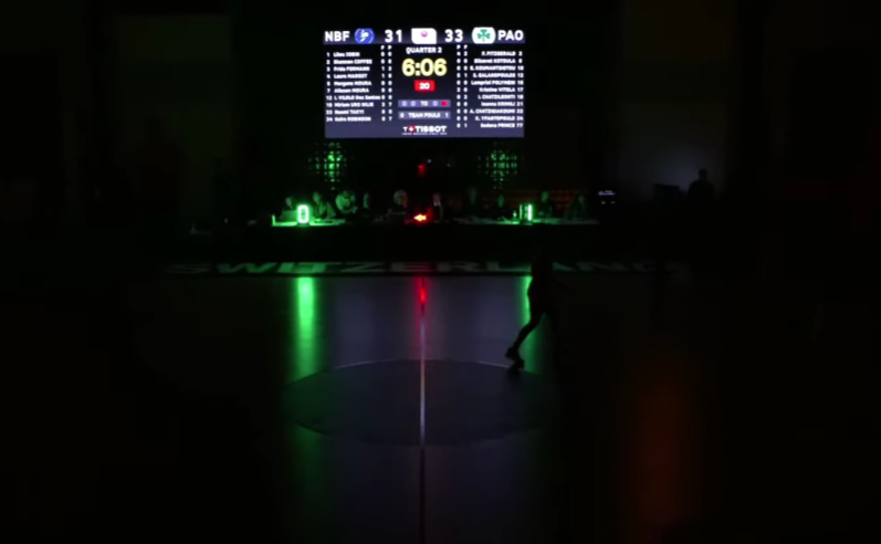 Eurocup: Έσβησαν τα φώτα στον αγώνα Νιόν - Παναθηναϊκός (vid)