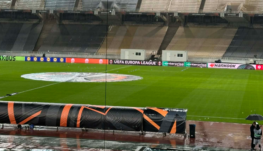 Παναθηναϊκός - Στουρμ Γκρατς: Χωρίς... γερανό στο ΟΑΚΑ - Οι πρώτες εικόνες (pics)