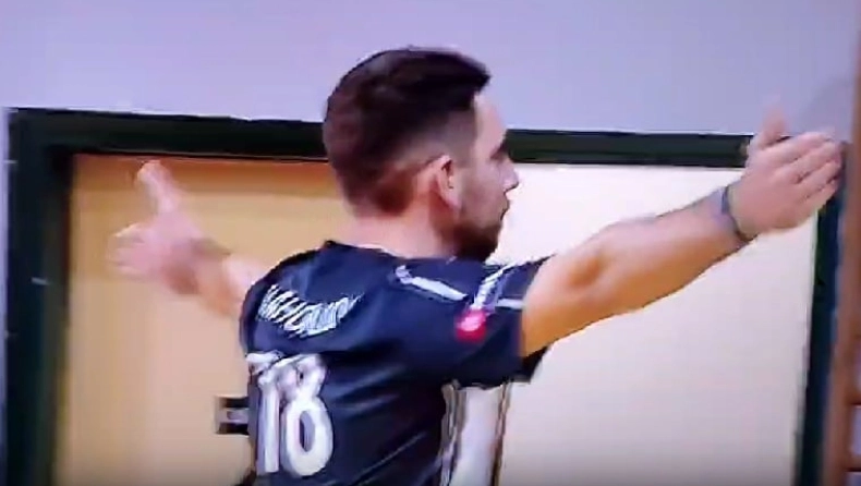 Παίκτης του ΟΦΗ τραγουδούσε υβριστικό σύνθημα κατά του Παναθηναϊκού! (vid)