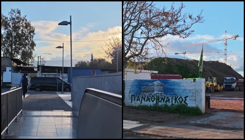 Παναθηναϊκός: Η διαδρομή με κάμερα από το μετρό του Ελαιώνα ως το γήπεδο! (vid)