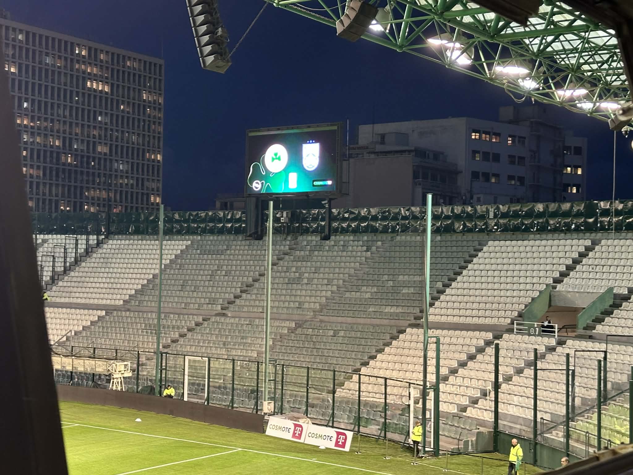 Παναθηναϊκός - Κηφισιά: Οι πρώτες εικόνες από τη Λεωφόρο (pics)