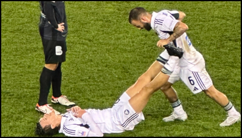 Ατυχία στον Παναθηναϊκό: Τραυματίστηκε στο 90' ο Φικάι