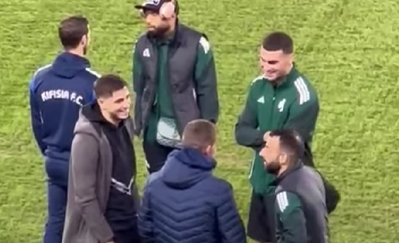 Παναθηναϊκός - Κηφισιά: Στην «πράσινη» παρέα και ο Παντελίδης (vid)