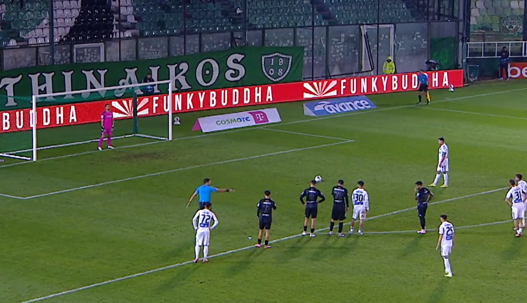 Παναθηναϊκός - Κηφισιά: Με το σωστό... εκτελεστή το 1-0 στη Λεωφόρο - Δείτε το γκολ (vid)