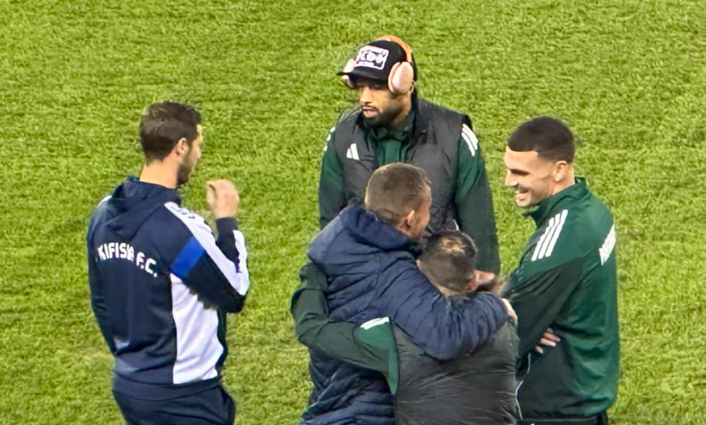 Ξανά στη Λεωφόρο ο Ρούμπεν Πέρεθ - Με ποιους συνομίλησε (vid)