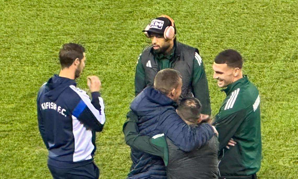 Ξανά στη Λεωφόρο ο Ρούμπεν Πέρεθ - Με ποιους συνομίλησε (vid)