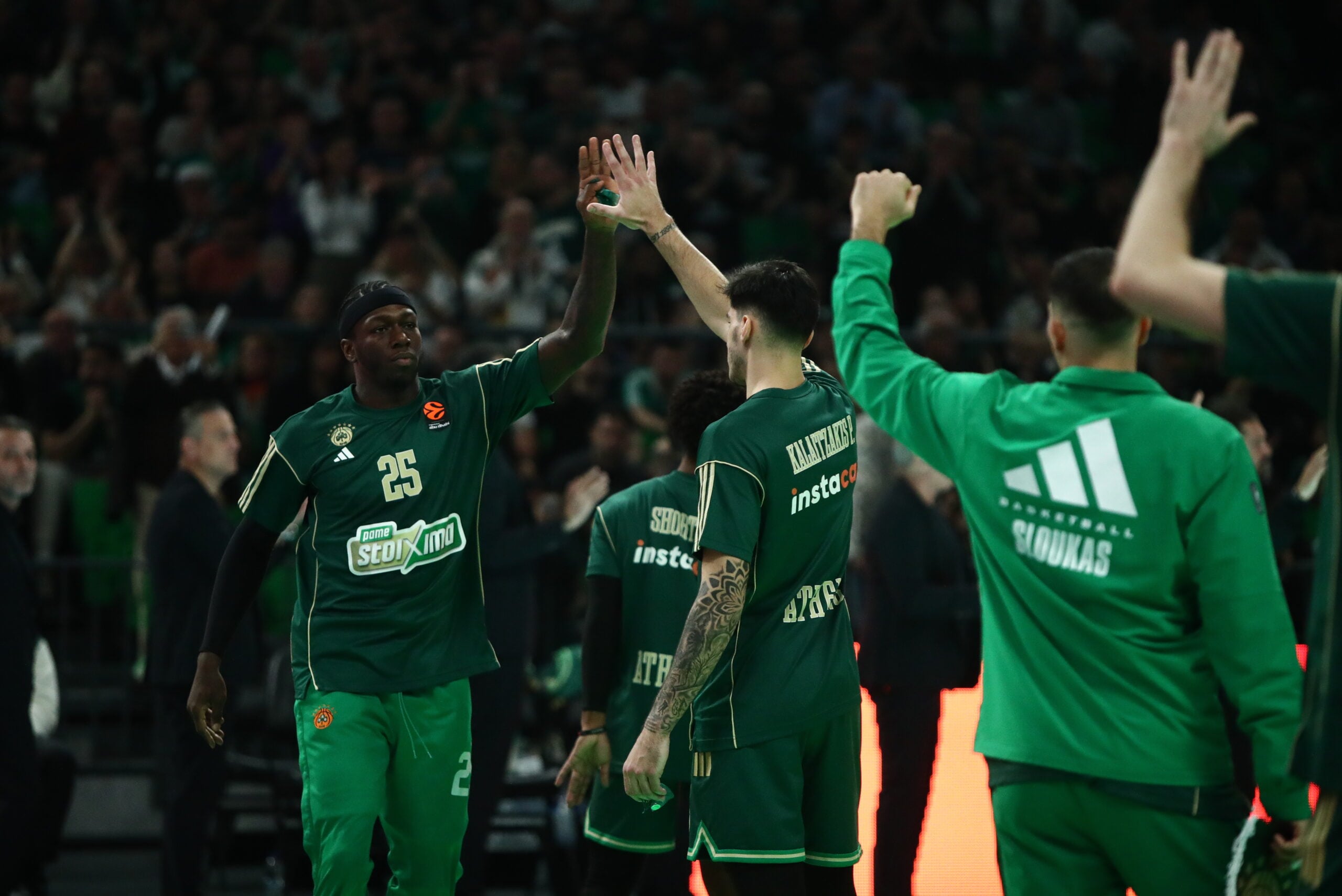 Παναθηναϊκός - Βαλένθια 44 -38: Οι πόντοι των παικτών στο ημίχρονο