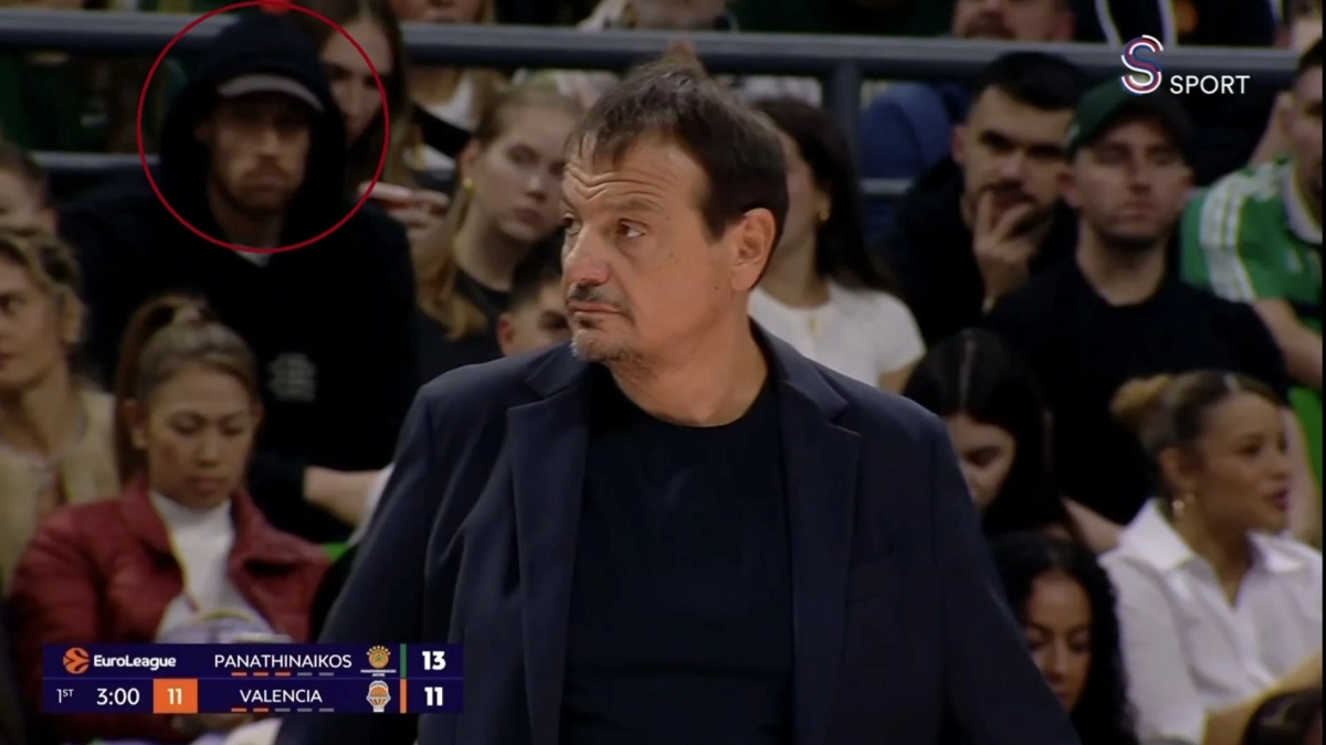 Παίκτης της Φενέρ «κρύφτηκε» με κουκούλα και είδε Παναθηναϊκός - Βαλένθια πίσω από τον Αταμάν