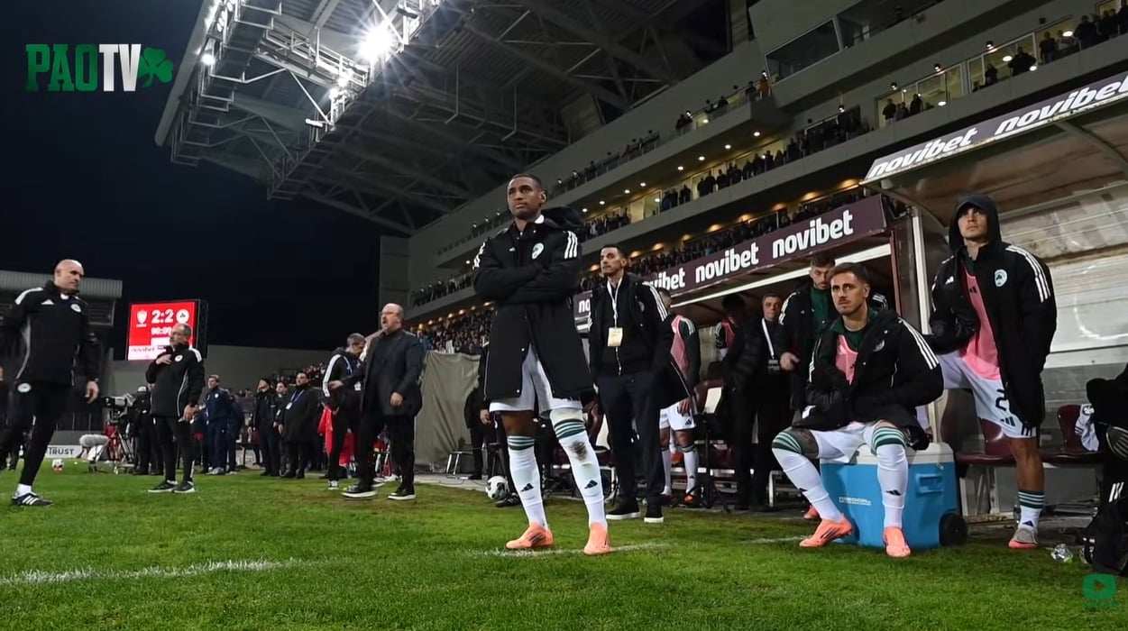 Παναθηναϊκός: Η παρακάμερα του «σοκ» - Οι αντιδράσεις στο 2-2 με ΑΕΛ (vid)