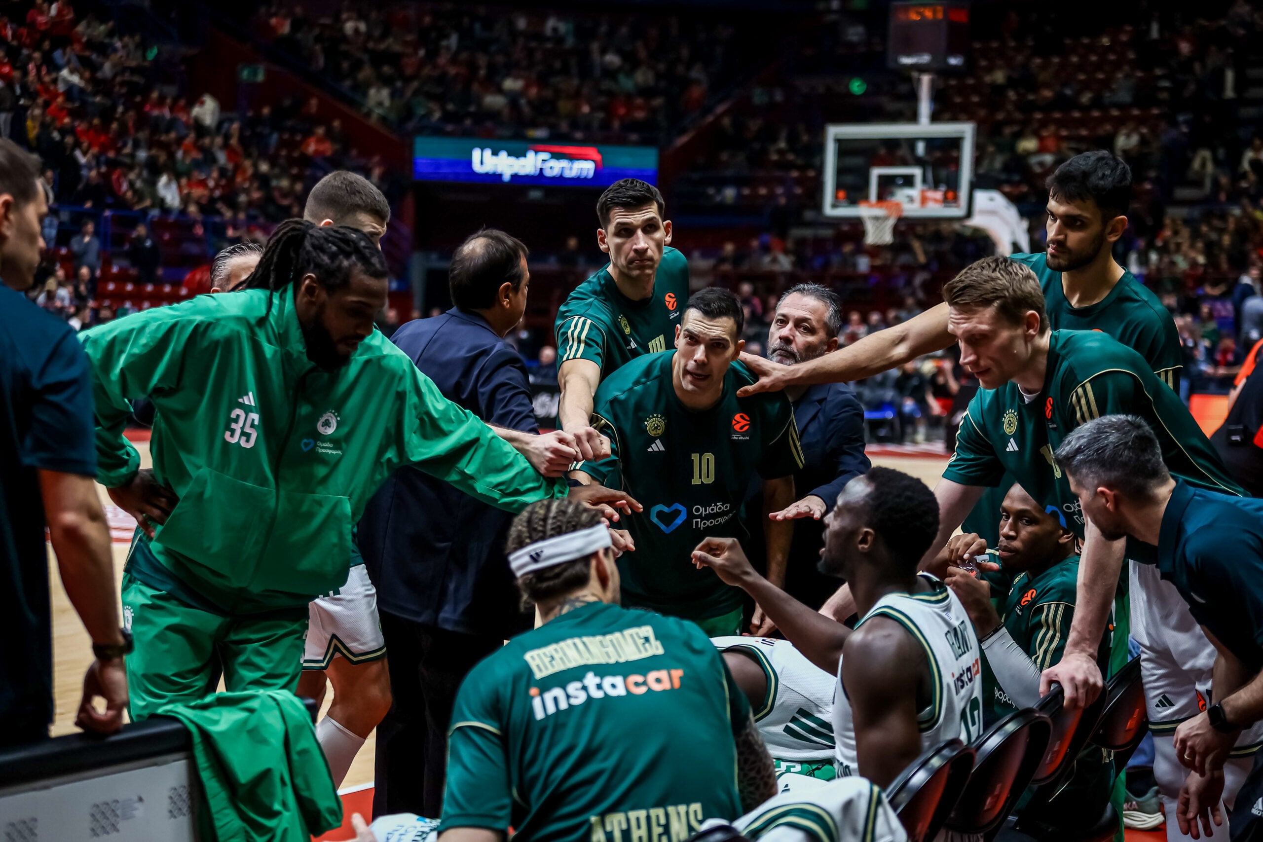 Αρμάνι Μιλάνο-Παναθηναϊκός 96-89: Η κριτική των παικτών του Τριφυλλιού