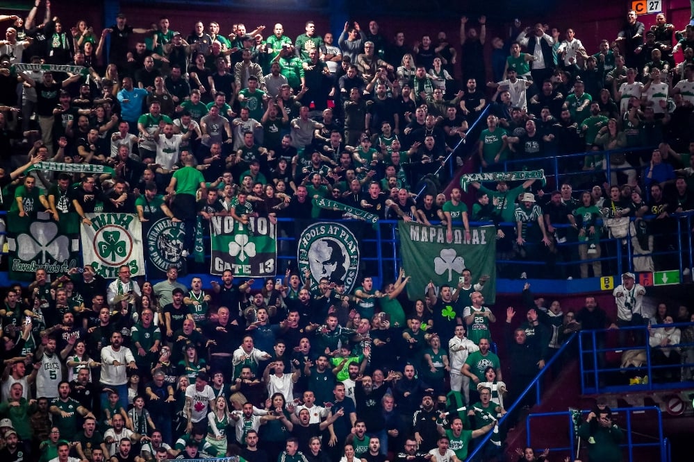 Παναθηναϊκός: Με πολύ κόσμο κόντρα στην Αρμάνι Μιλάνο