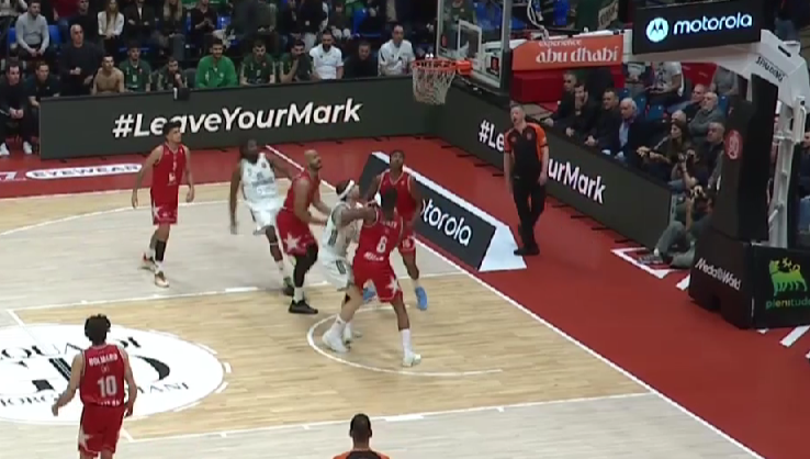 Αρμάνι Μιλάνο - Παναθηναϊκός: Πρώτοι πόντοι με Φαρίντ και Ναν (vid)