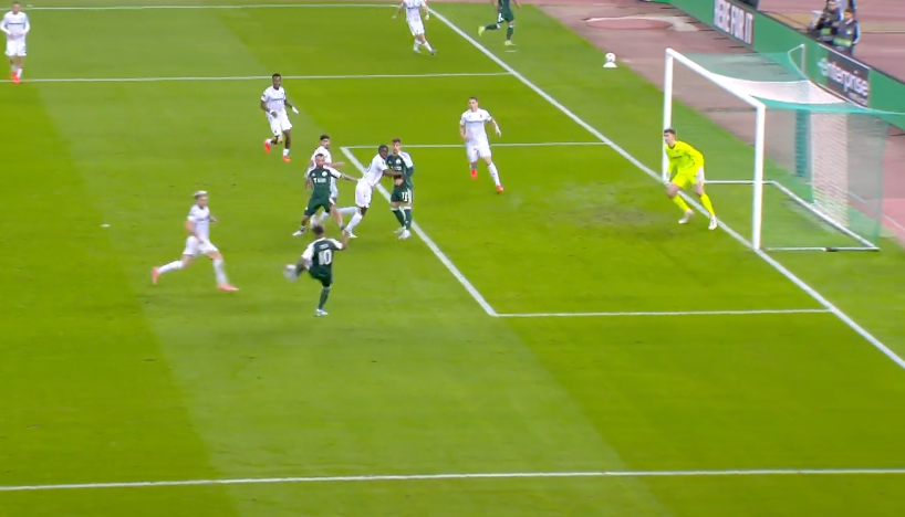 Παναθηναϊκός - Πλζεν: Ψηλά άουτ ο Τετέ σε σπουδαία ευκαιρία! (vid)