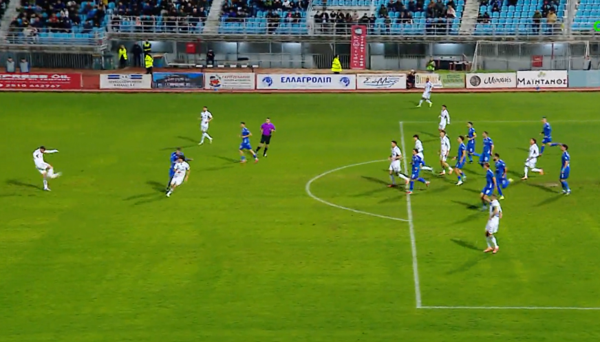 Καβάλα - Παναθηναϊκός: Ο Κώτσιρας πήγε να βάλει το γκολ της χρονιάς (vid)