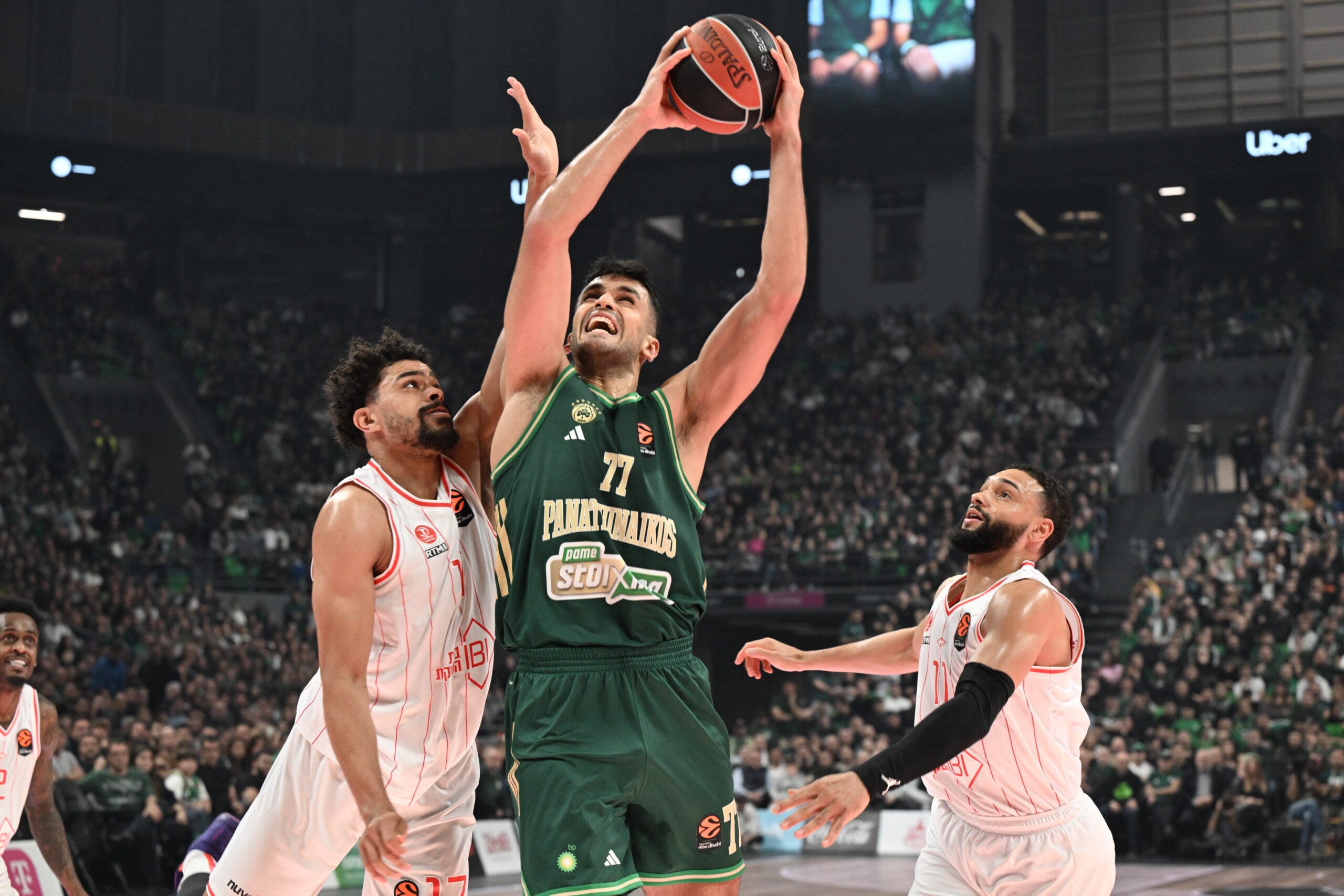 Παναθηναϊκός-Χάποελ Τελ Αβίβ 93-82: Τα highlights (vid)