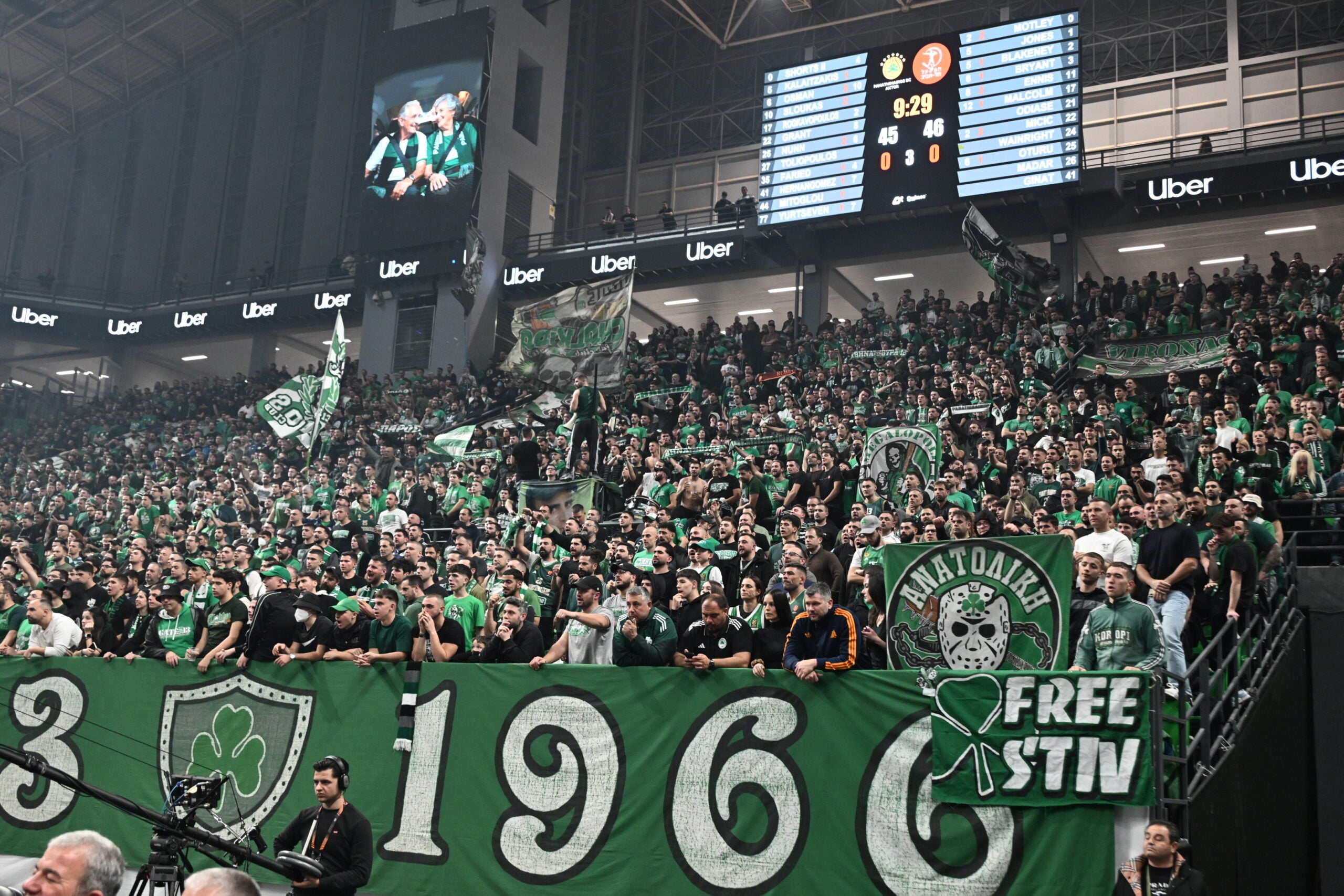 Παναθηναϊκός: Τόσο κόσμο είχε το ΟΑΚΑ με Χάποελ, η επίσημη προσέλευση