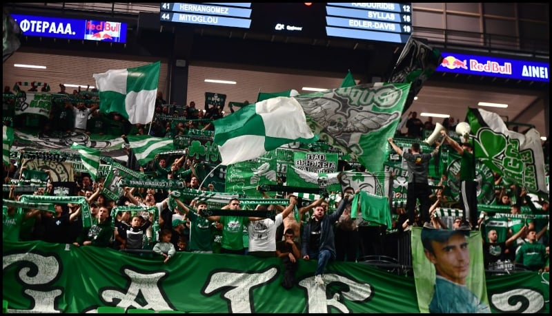 Παναθηναϊκός - Ηρακλής: Τόσοι οπαδοί πήγαν στο Telekom Center Athens
