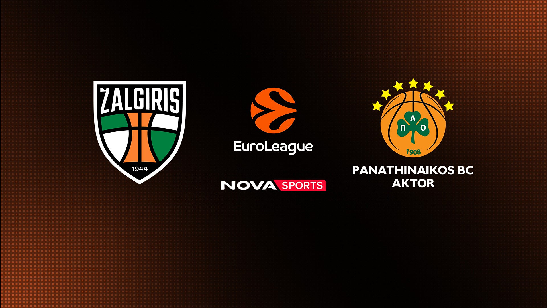 Πού θα δείτε Ζαλγκίρις – Παναθηναϊκός: Τι ώρα παίζουν σήμερα - Το κανάλι 23/12