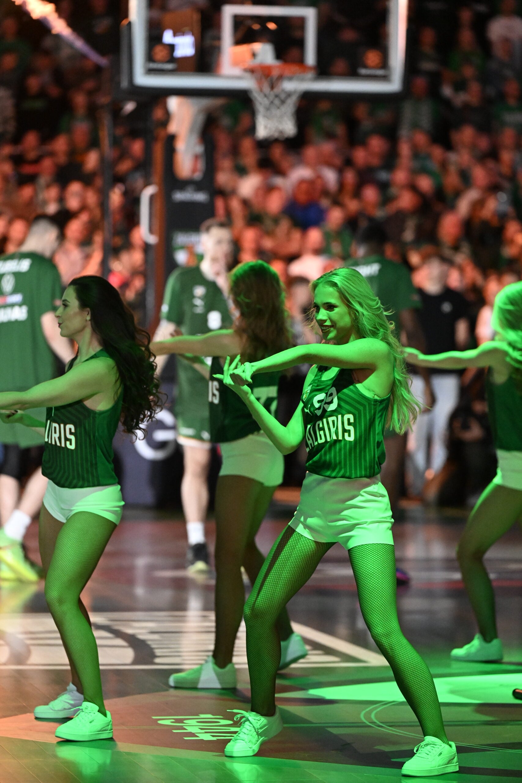 Παναθηναϊκός: Το εντυπωσιακό σόου από τις cheerleaders της Ζαλγκίρις (pics)