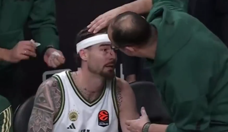 Παναθηναϊκός: Πρόβλημα με Χουάντσο - Μάτωσε στο πρόσωπο (vid)