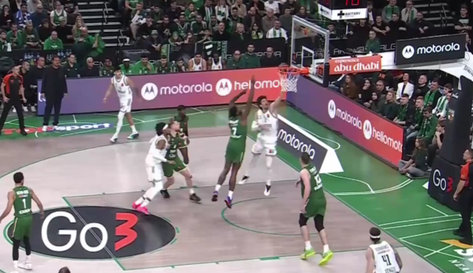 Ζαλγκίρις - Παναθηναϊκός: «Χόρεψε» τους Λιθουανούς ο Οσμάν (vid)