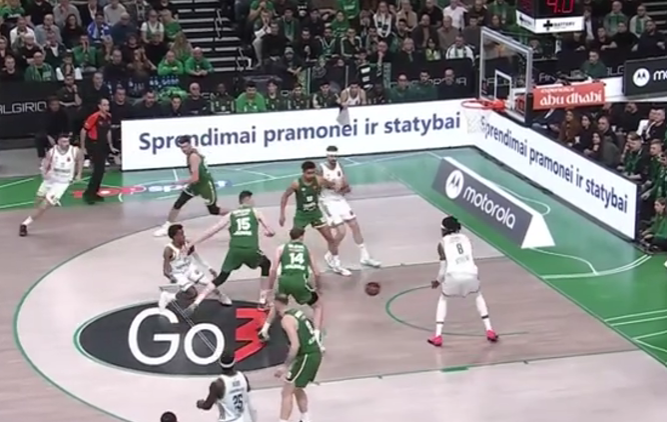 Ζαλγκίρις - Παναθηναϊκός: Η αδιανόητη ασίστ του Σορτς στον Χολμς (vid)