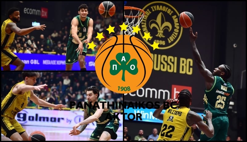 Φινάλε με νίκη στο 2025 για τον Παναθηναϊκό Aktor! (vid)