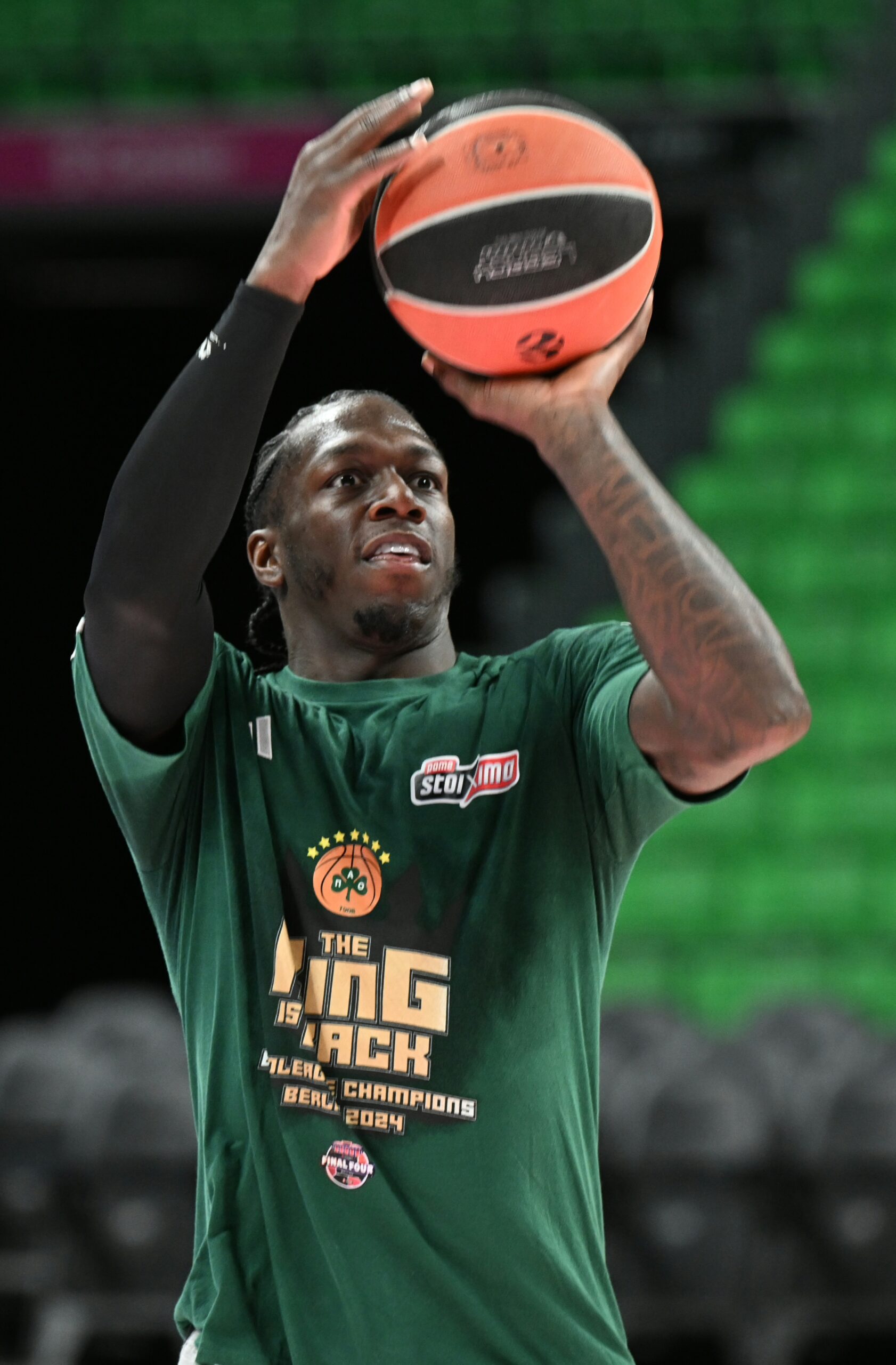 Παναθηναϊκός: Με άγριες διαθέσεις ο Ναν - Το t-shirt που δείχνει τις προθέσεις του (pics)