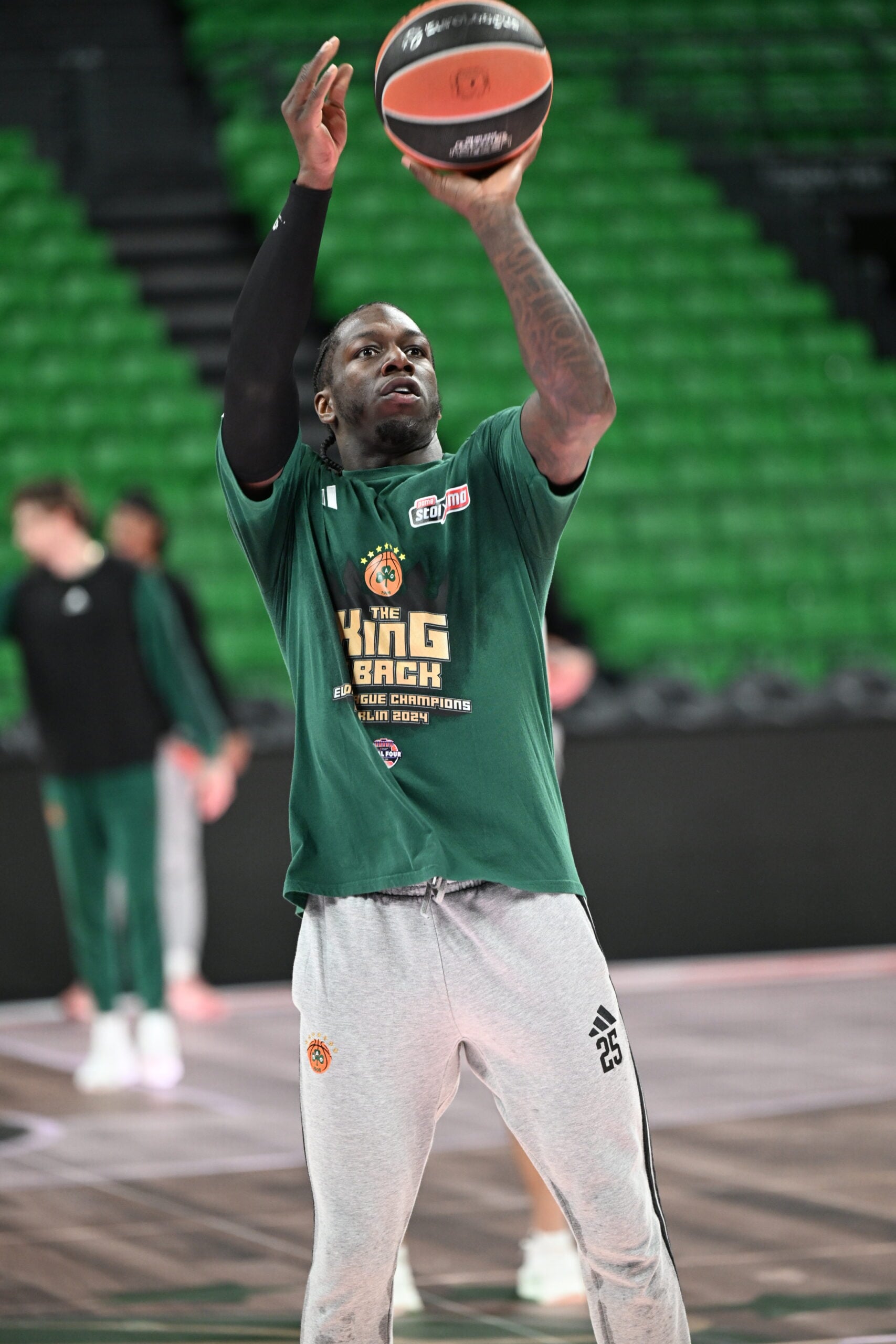 Παναθηναϊκός: Με άγριες διαθέσεις ο Ναν - Το t-shirt που δείχνει τις προθέσεις του (pics)