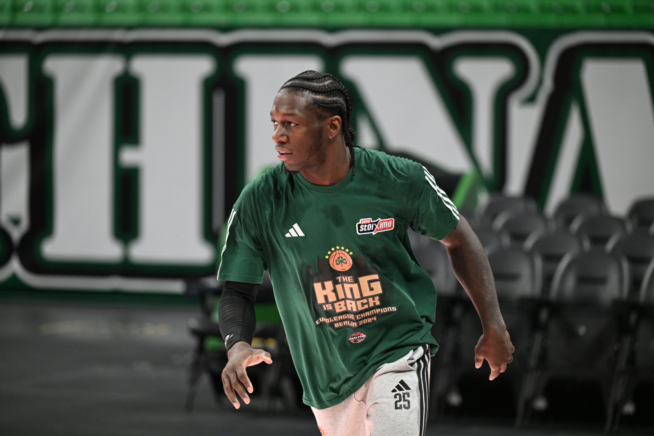 Παναθηναϊκός: Με άγριες διαθέσεις ο Ναν - Το t-shirt που δείχνει τις προθέσεις του (pics)