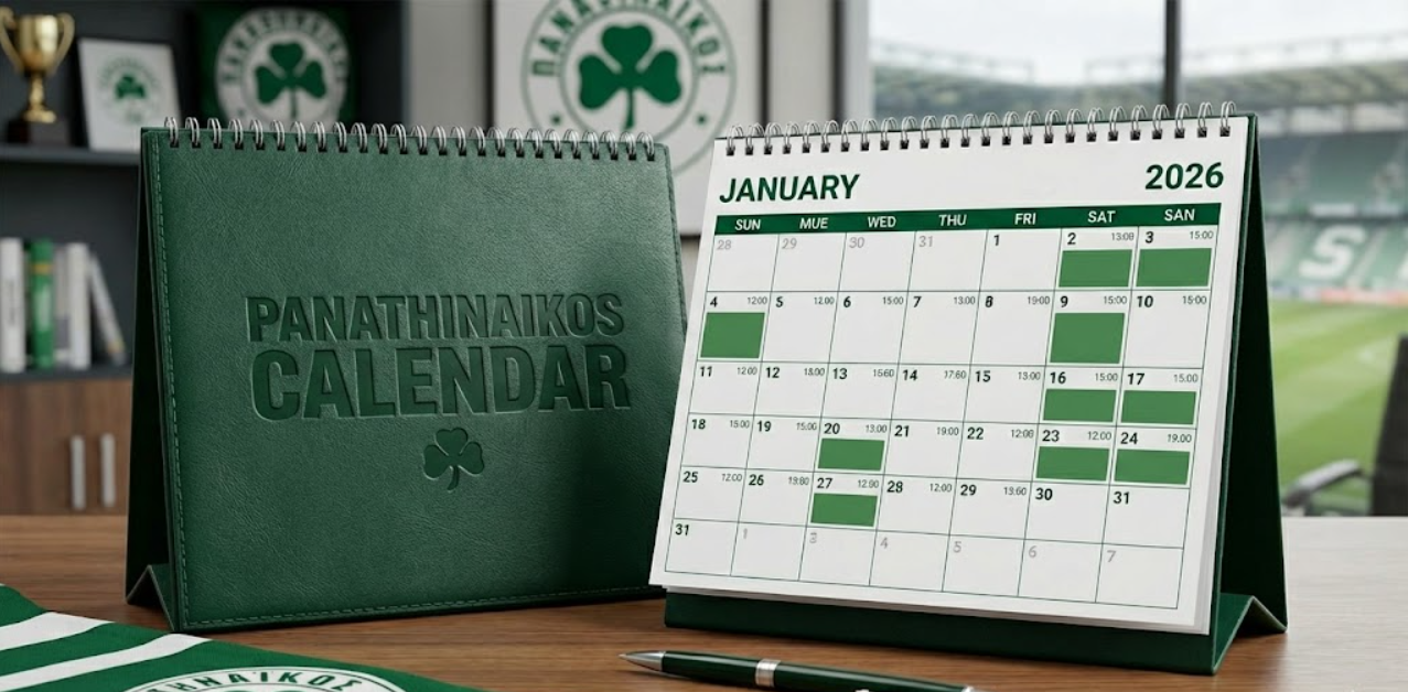Super League, Κύπελλο, Europa League: Πότε παίζει ο Παναθηναϊκός το 2026 – Όλες οι ώρες