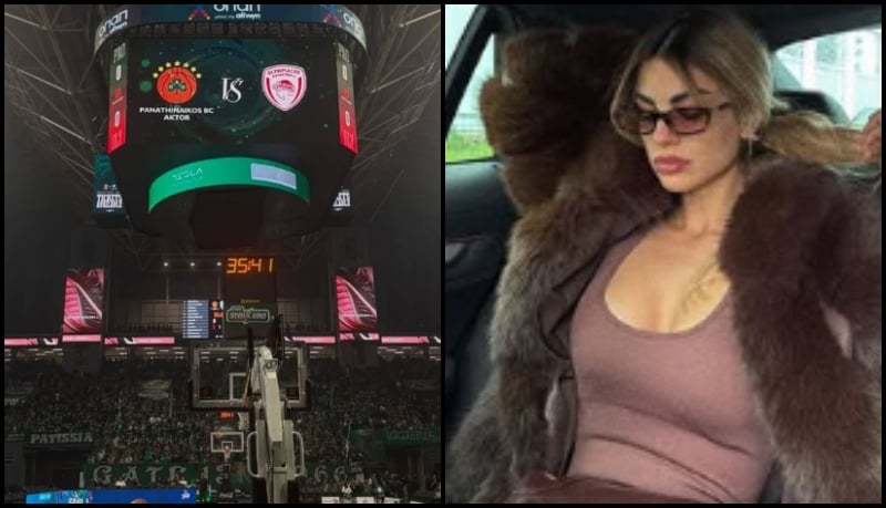 Παναθηναϊκός - Ολυμπιακός: Στο Telekom Center Athens και η Χριστίνα Κεφαλά (pics)
