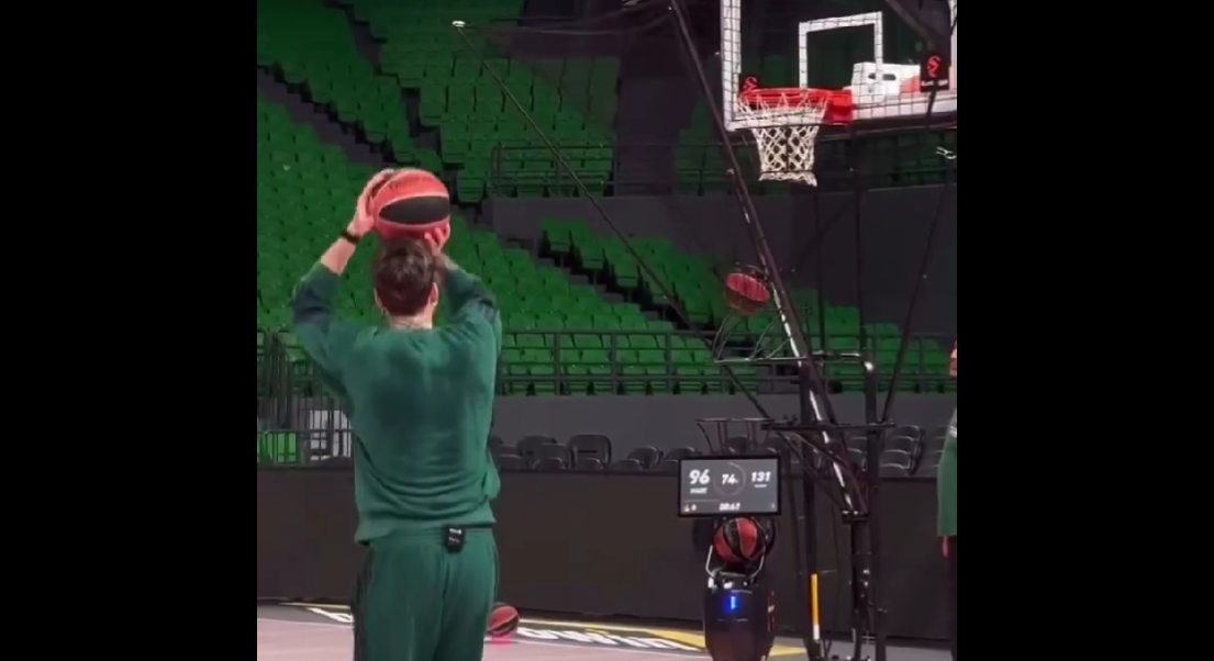 Παναθηναϊκός: «Κάηκε» στα τρίποντα ο Χουάντσο - Σε πόσες προσπάθειες έφθασε τα 100 εύστοχα (vid)