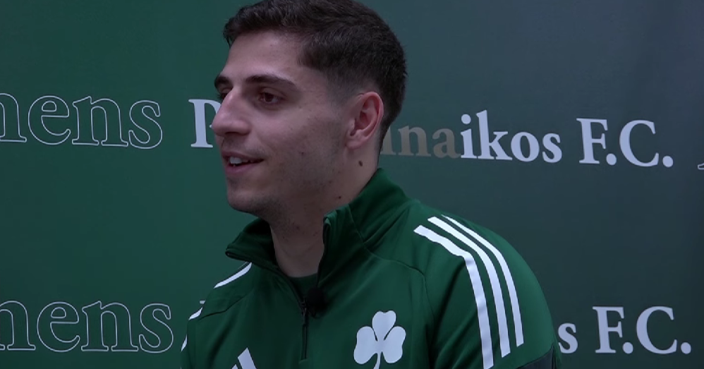 Παντελίδης: «Δικαίωση η μεταγραφή στον Παναθηναϊκό - Η φανέλα είναι πολύ βαριά» (vid)